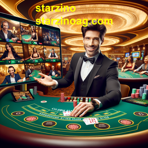 A Experiência do Cassino Ao Vivo no Starzino: Interatividade e Emoção